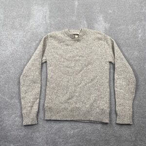 Vintage‎ Saugatuck Dry Goods Company Wool Knit Crewneck Sweater Size L Oatmeal